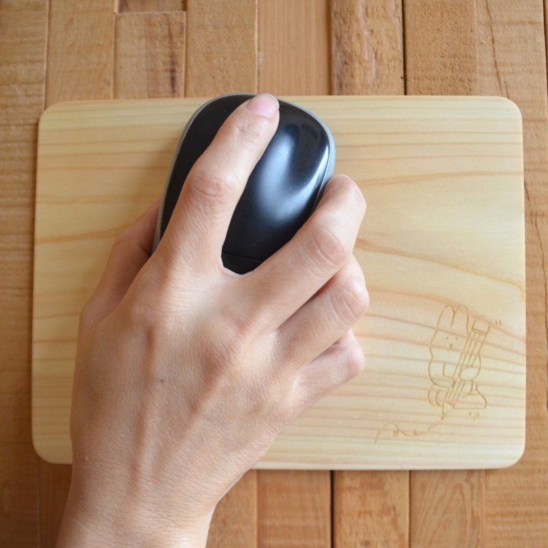 【一郎木创x糯米兔】无垢鼠标垫 - 其他 - 木头 紫色