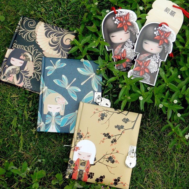 Kimmidoll 和福娃娃 加锁日记本 (4款花色任选) - 笔记本/手帐 - 纸 