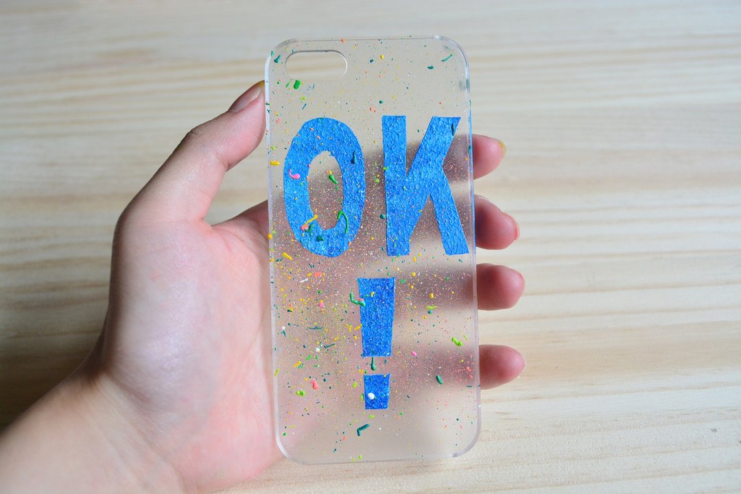 【手机壳上的正面能量】OK! - 其他 - 塑料 多色