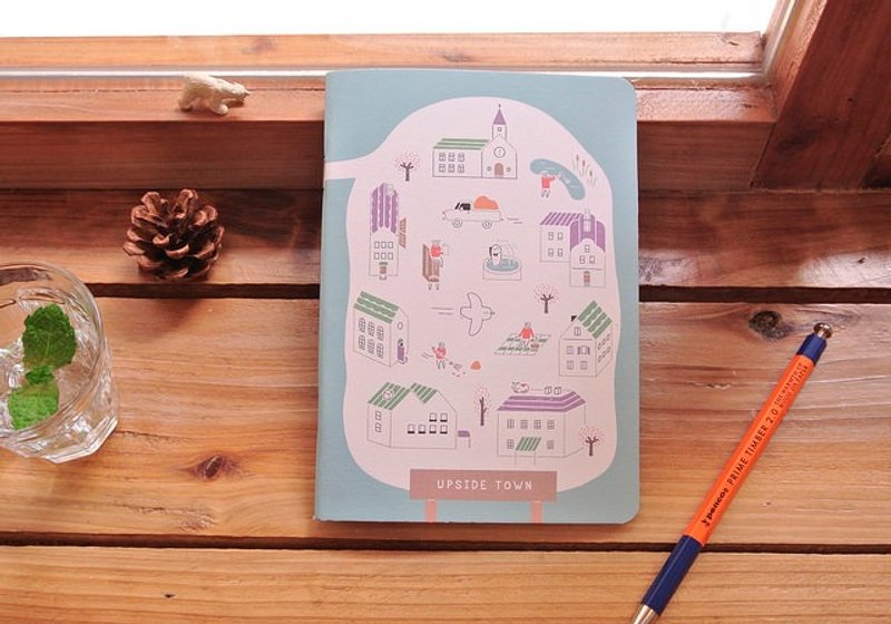 迪梦奇 FREE Note 自由自在笔记本 [Autumn Town / 蓝] ▲即将绝版▲ - 笔记本/手帐 - 纸 