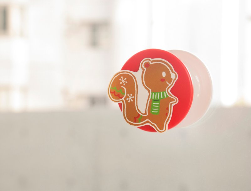 圣诞贴纸 : 姜饼阿诺 - 贴纸 - 纸 卡其色