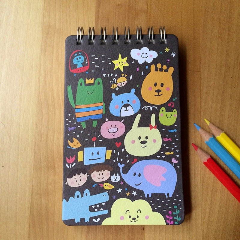 空白线圈本_流星 - 笔记本/手帐 - 纸 多色