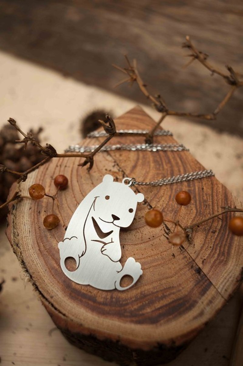 Black Joker 森灵动力系列 福尔熊 - 项链 - 其他金属 银色