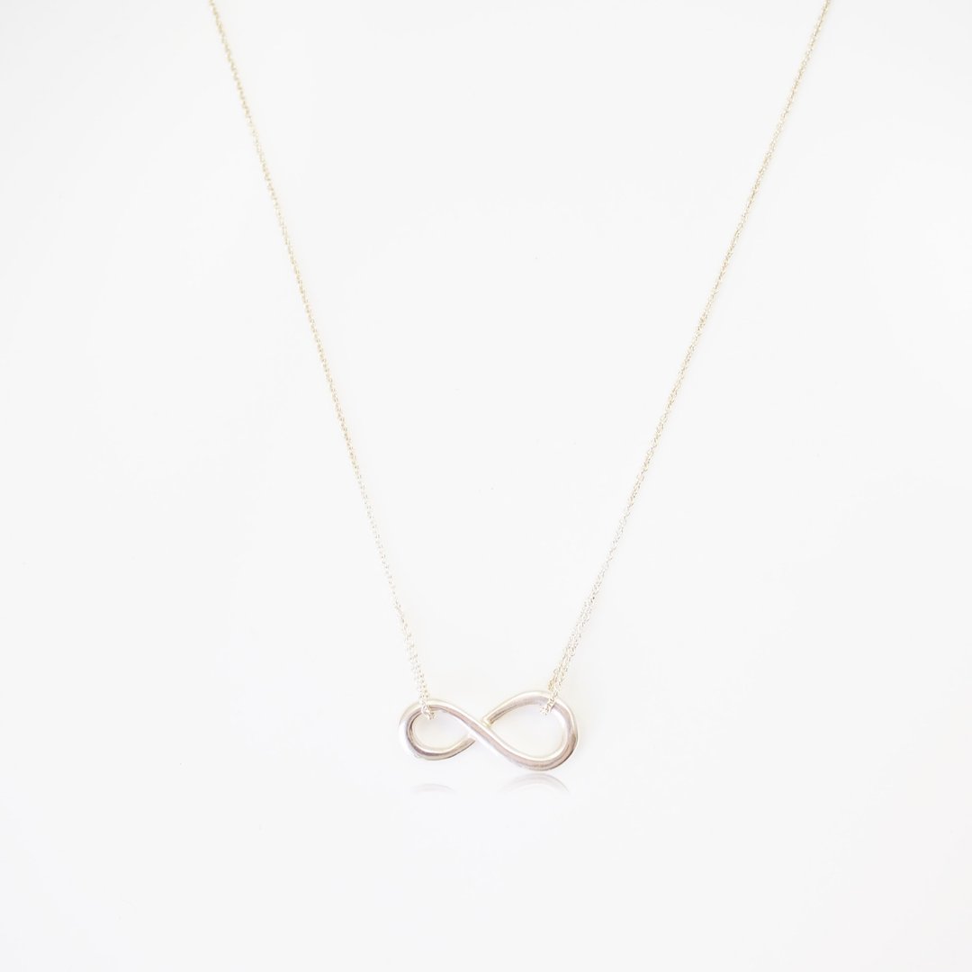 【Infinity】无限爱恋纯银项链 设计师品牌经典商品 - 项链 - 其他金属 银色