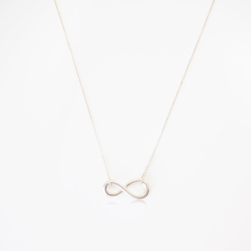 【Infinity】无限爱恋纯银项链 设计师品牌经典商品 - 项链 - 其他金属 银色