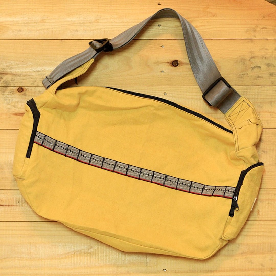 EARTH.er  │"YELLOW BIKE"自行车单肩包 ● YELLOW BIKE Shoulder Bag│ :: 香港原创设计品牌 :: - 侧背包/斜挎包 - 其他材质 黄色