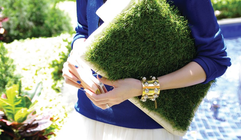 GRASSY 草草大手提包 电脑包 - 手提包/手提袋 - 其他材质 绿色