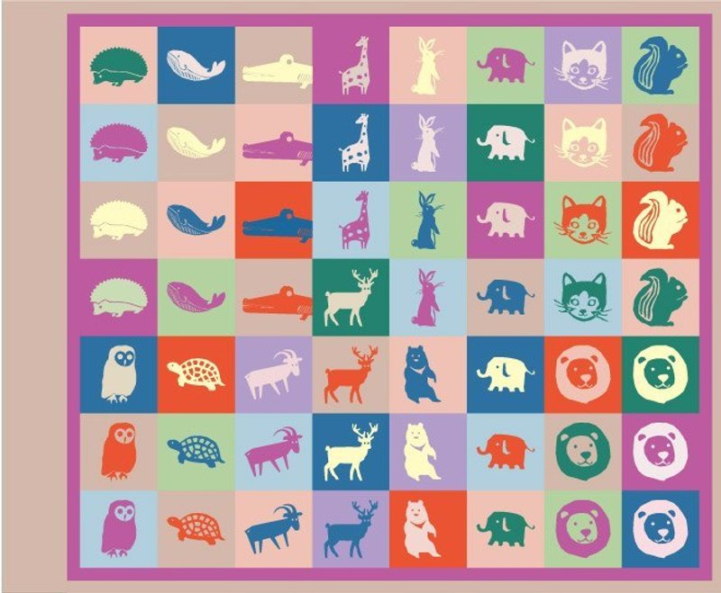 绿森林动物园之动物大集合 - 贴纸 - 纸 