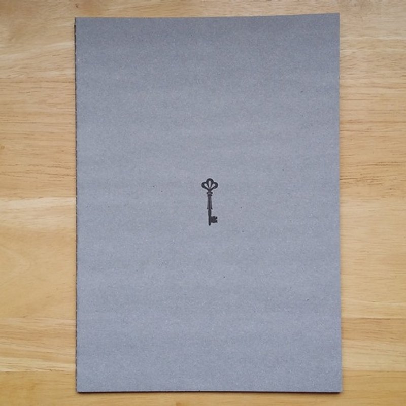 山本纸业 YAMAMOTO PAPER．钥匙笔记本【A4 (GA311)】 - 卡片/明信片 - 纸 灰色