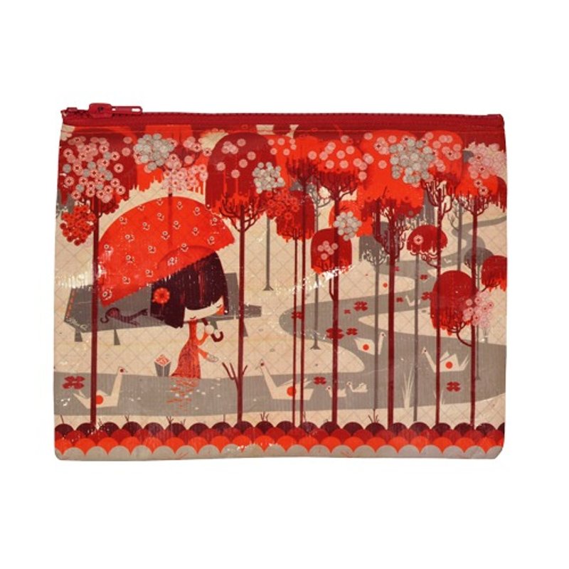 Blue Q 拉链袋 - Origami日式摺纸 - 化妆包/杂物包 - 其他材质 