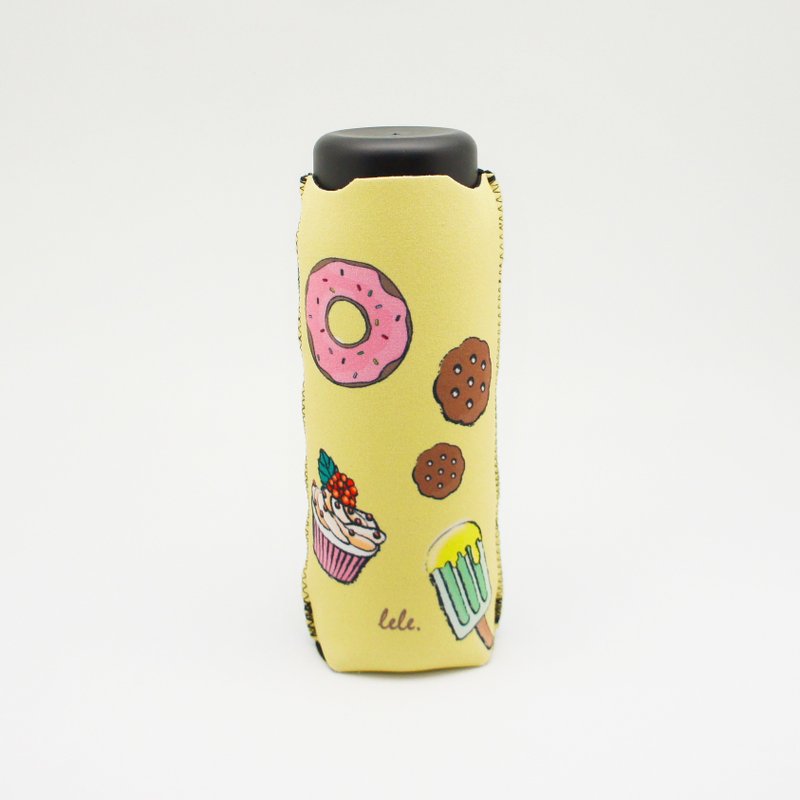 BLR 保温瓶套 水壶套 饮料杯套  LeLe 联名款 我的点心 - 随行杯提袋/水壶袋 - 其他材质 绿色