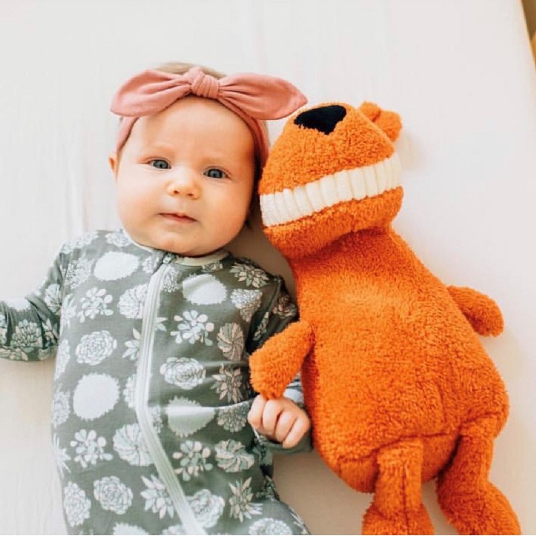 Jellycat Toothy Mutt 暴牙米克斯狗 36cm - 玩偶/公仔 - 聚酯纤维 橘色