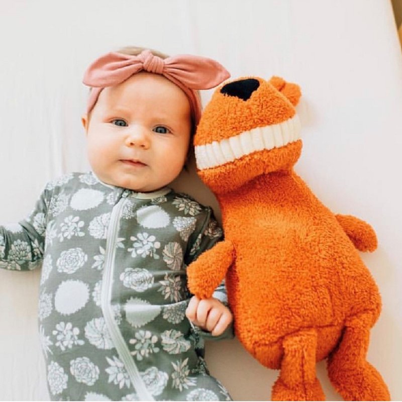 Jellycat Toothy Mutt 暴牙米克斯狗 36cm - 玩偶/公仔 - 聚酯纤维 橘色