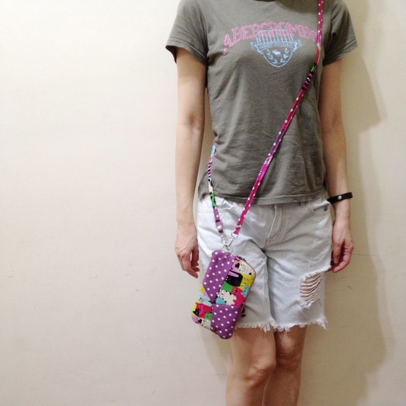 手机背带 宽度1厘米-定制 - 其他 - 棉．麻 多色