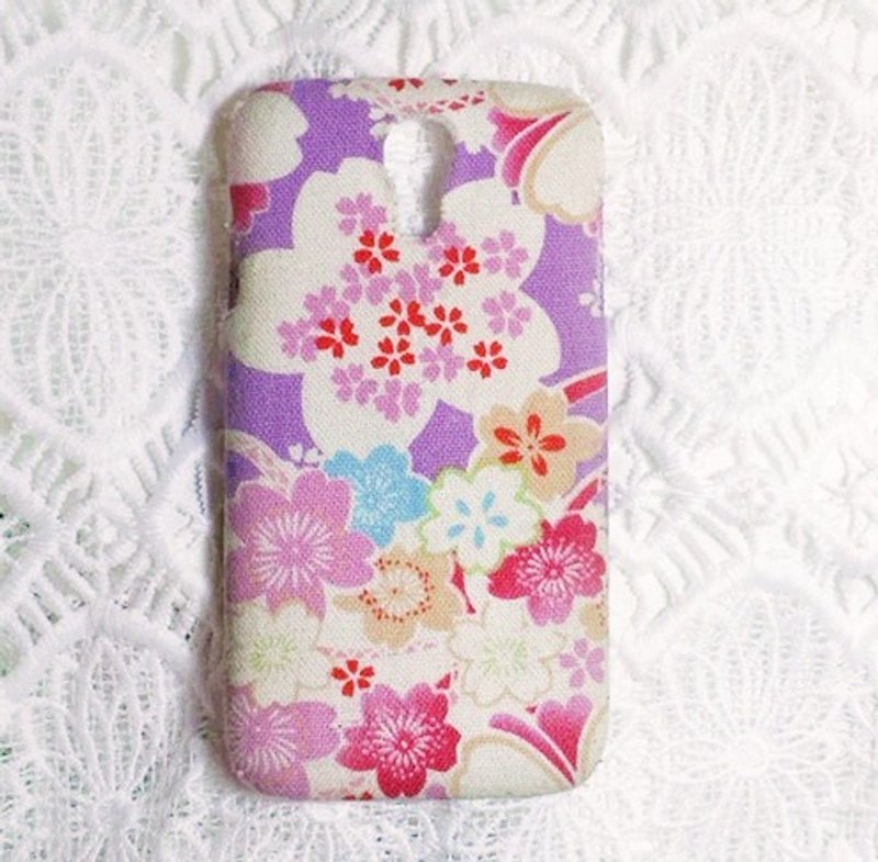 布艺 粉紫色和风樱花 保护套 手机壳 Sony Xperia X XA Z6 Z5 Z4 Z3 Z2 Z1 Z Mini T1 T2 T3 E1 E3 M5 M4 E4 - 其他 - 纸 