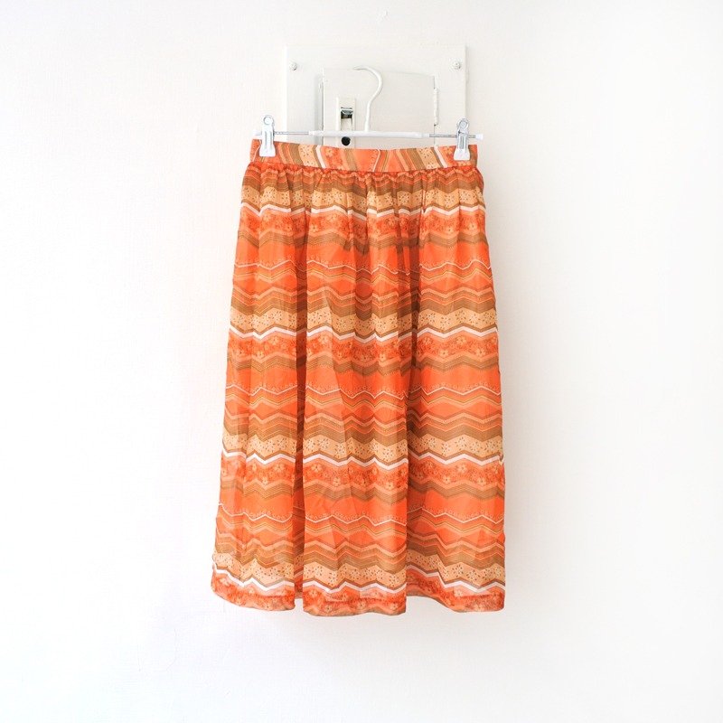 │Slowly│甜美女孩花卉古着裙│vintage.森林.复古.英伦.文艺.日本女孩.古典 - 裙子 - 其他材质 多色