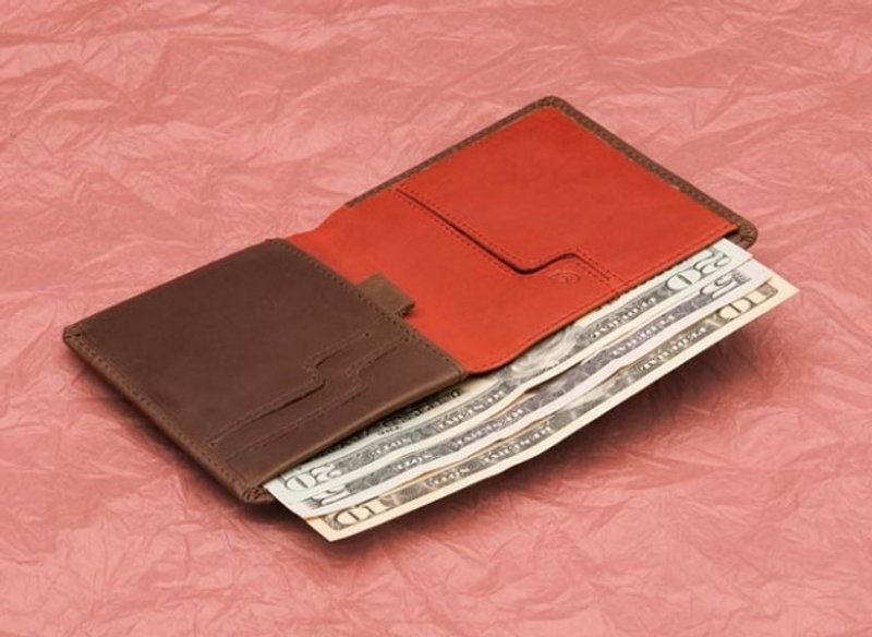 澳洲Bellroy Note Sleeve Wallet经典直式真皮皮夹 (Cocoa 可可咖) By plain-me - 皮夹/钱包 - 真皮 咖啡色
