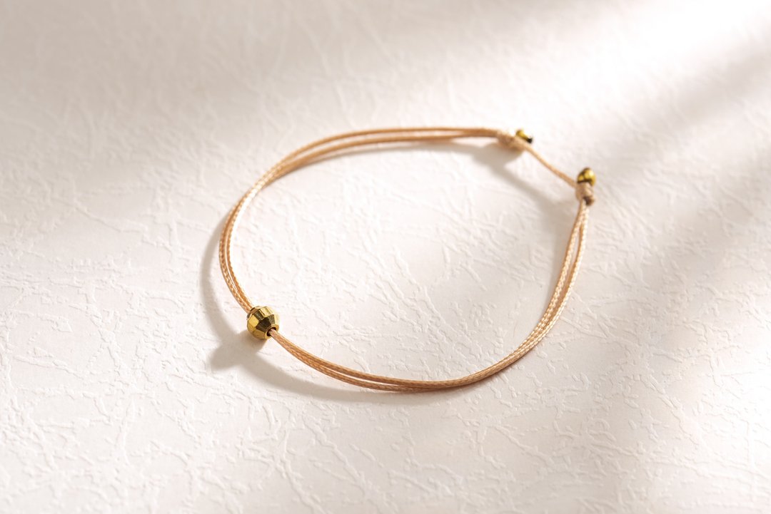 Charlene牵引 莹丝手绳-A款02M-手作 手环 手链 对链 脚链 项链 - 手链/手环 - 其他金属 金色