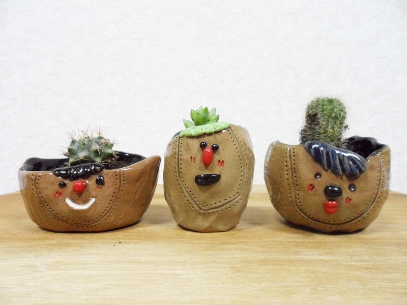 三兄弟花器组 - 花瓶/陶器 - 其他材质 