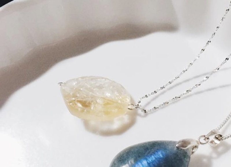 MH纯银原典系列_带来光芒_黄水晶 - 项链 - 宝石 黄色