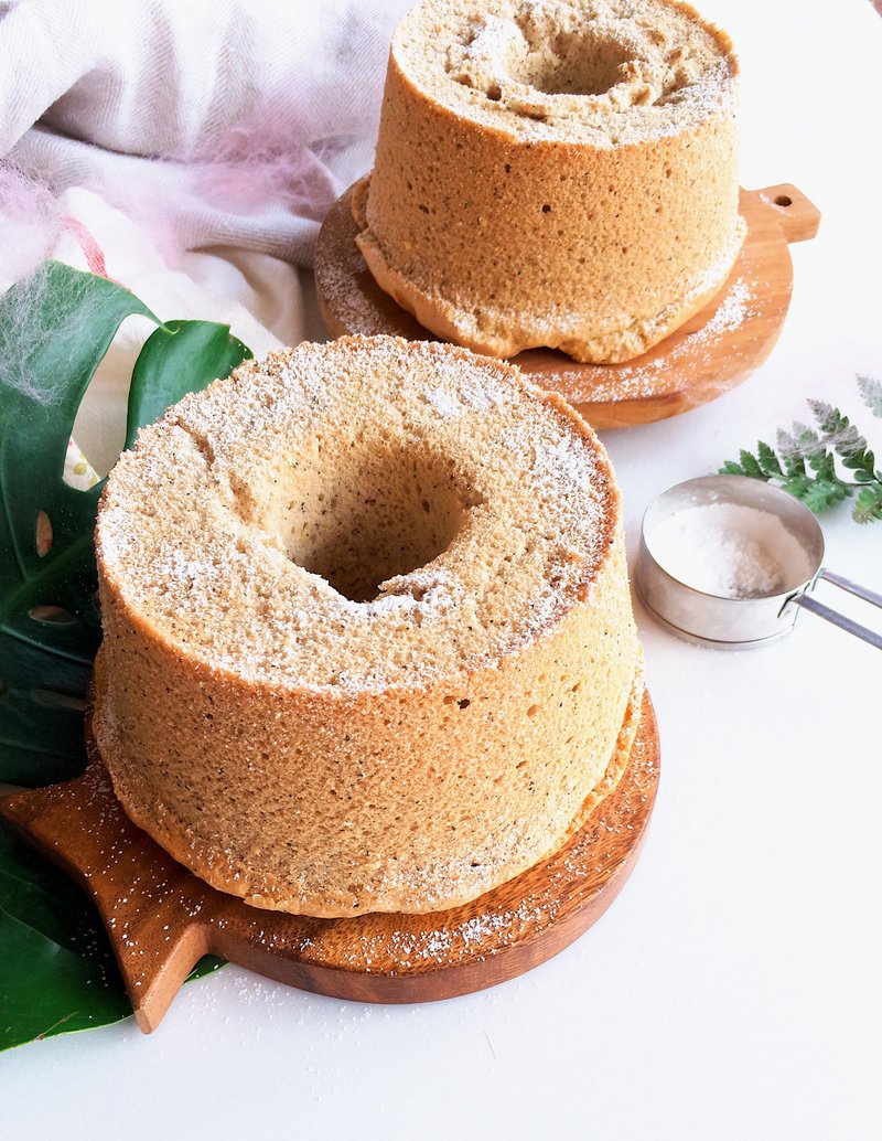 戚风系列 • 英式伯爵奶茶 戚风蛋糕 **订购前请先洽询档期** - 蛋糕/甜点 - 新鲜食材 橘色