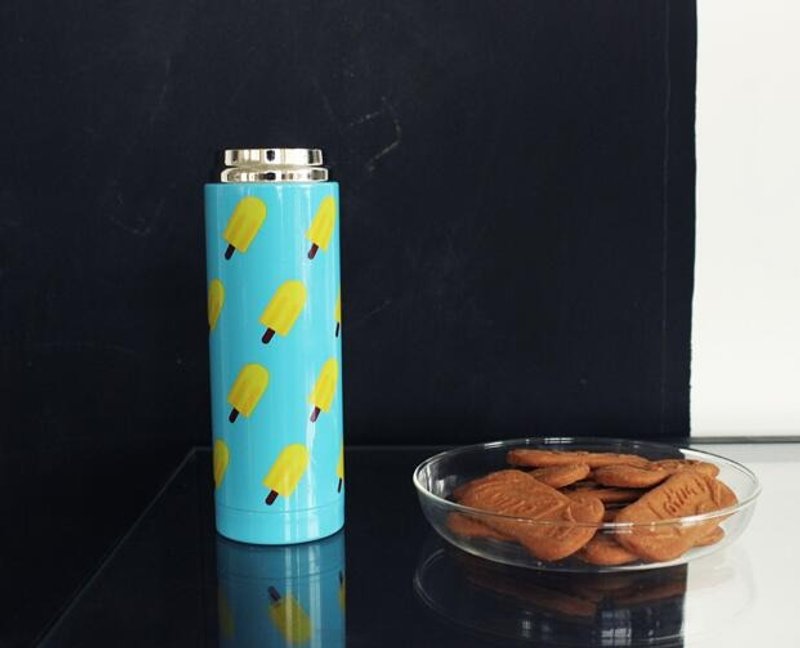 YIZISTORE 印花真空不锈钢保温杯 - 咖啡杯/马克杯 - 其他金属 