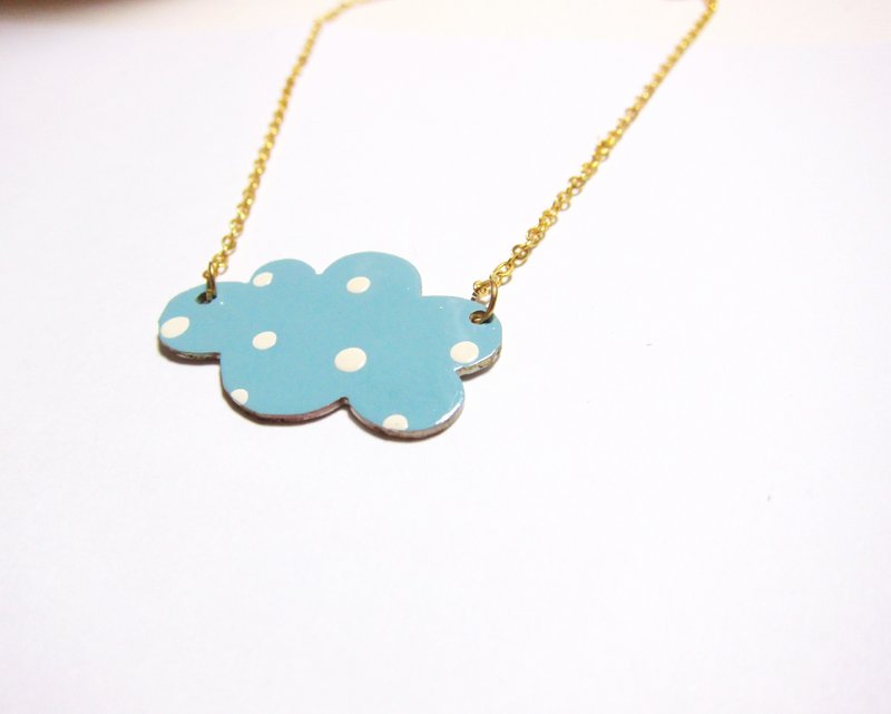 小顽皮朵朵云项链 - 项链 - 其他金属 