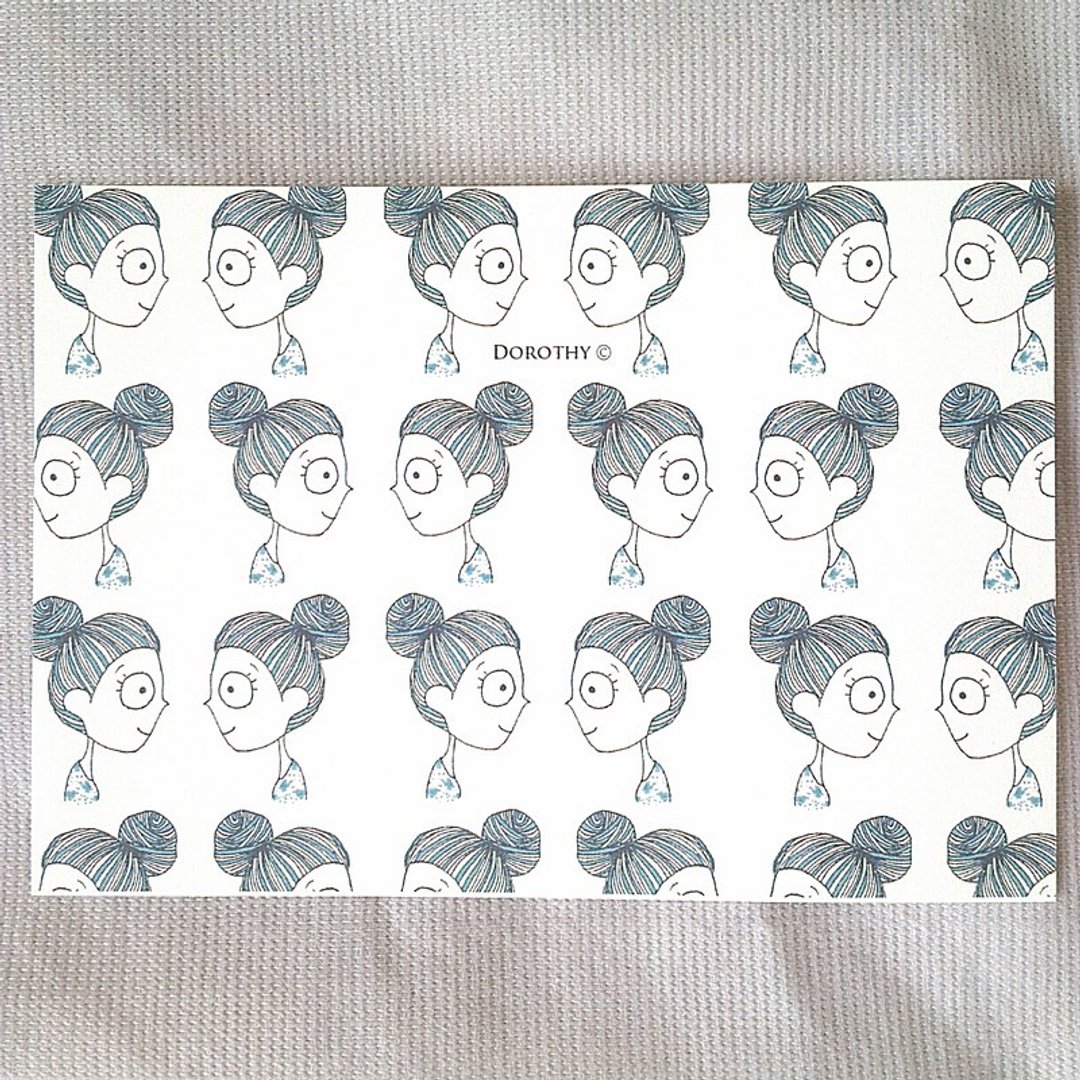 千头万绪明信片-B002 - 卡片/明信片 - 纸 多色