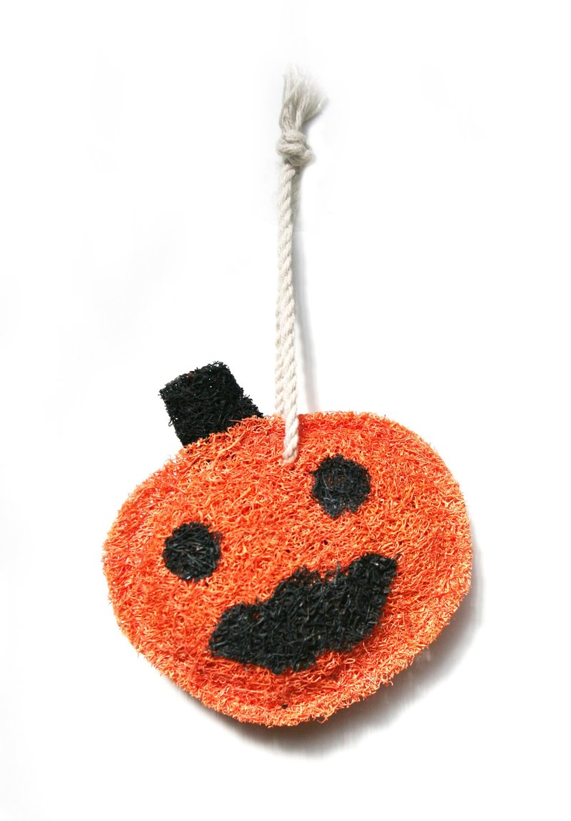 万圣节洗刷刷-欢乐沐浴菜瓜布-南瓜 - 墙贴/壁贴 - 植物．花 