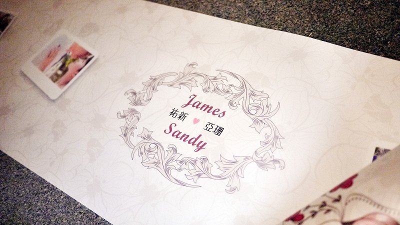 (幸)定制化签名轴 ３ - 欧风 - 珍珠缎布 x 婚礼 x 展览 x 开幕 - 其他 - 其他材质 