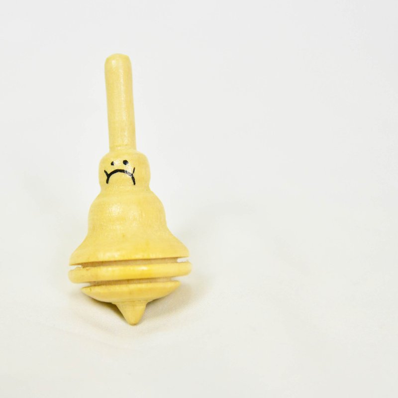 小陀螺-公平贸易 - 玩具/玩偶 - 木头 卡其色