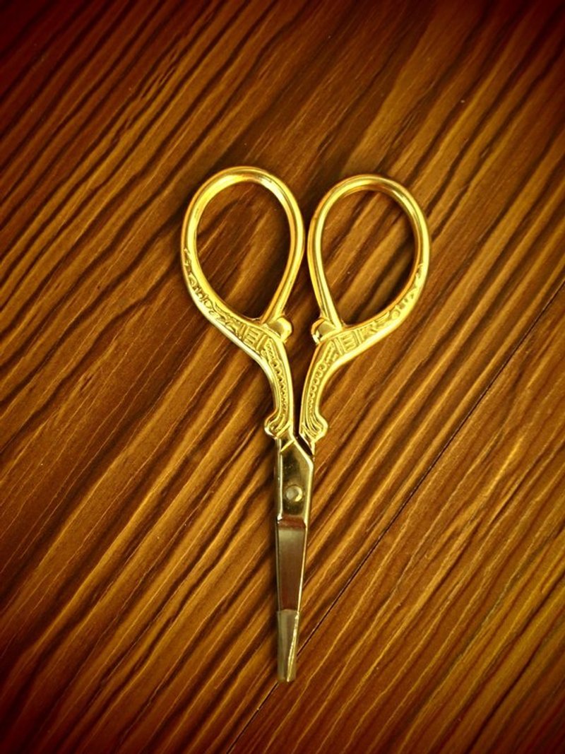 zakka vintage Tailleur 复古手工剪刀 手作杂货 金 - 其他 - 其他材质 黄色