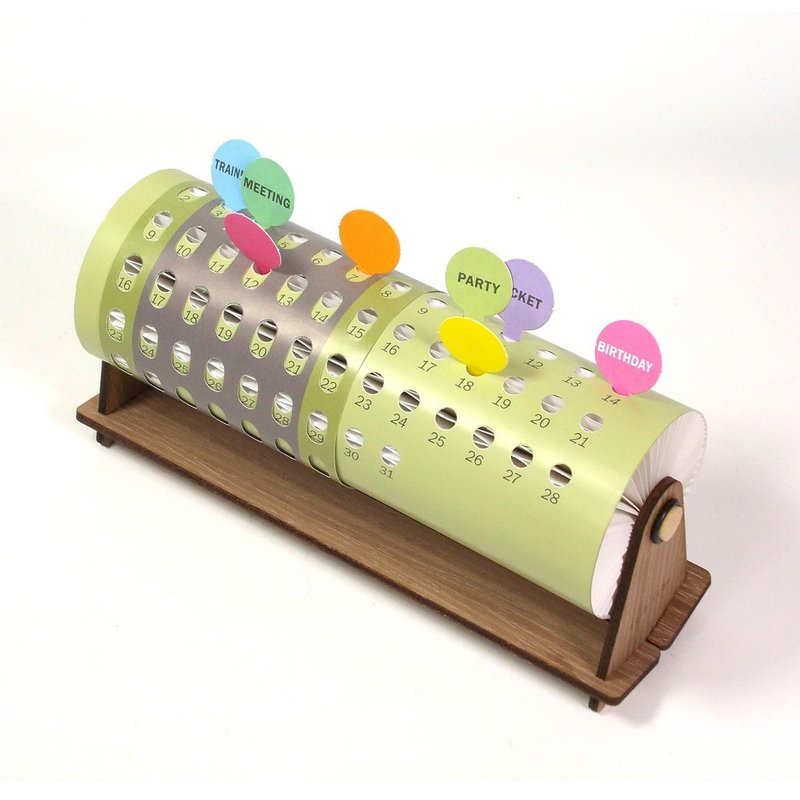 桌上型万年历-限量优惠.送老外.中国风. - 年历/台历 - 纸 绿色