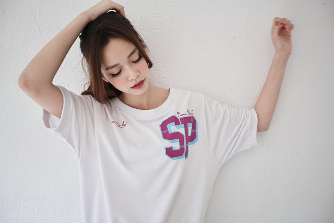 SUMI△SP+▽不对称休闲上衣_3SF061 - 女装 T 恤 - 其他材质 白色