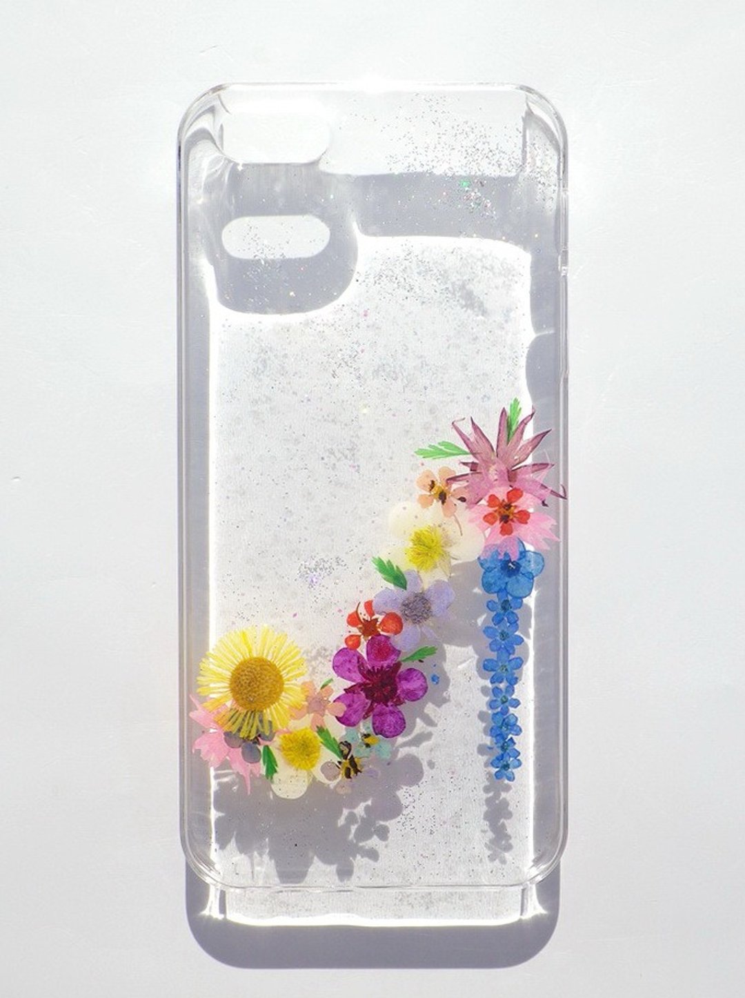 Anny's workshop手作押花手机保护壳，花漾高跟鞋 - 手机壳/手机套 - 塑料 