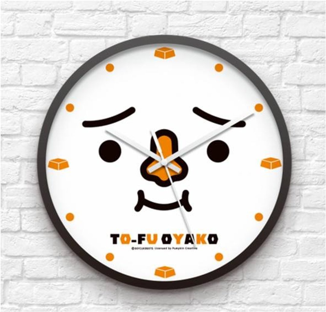 豆腐人时钟(5款) TO-FU CLOCK - 时钟/闹钟 - 塑料 多色