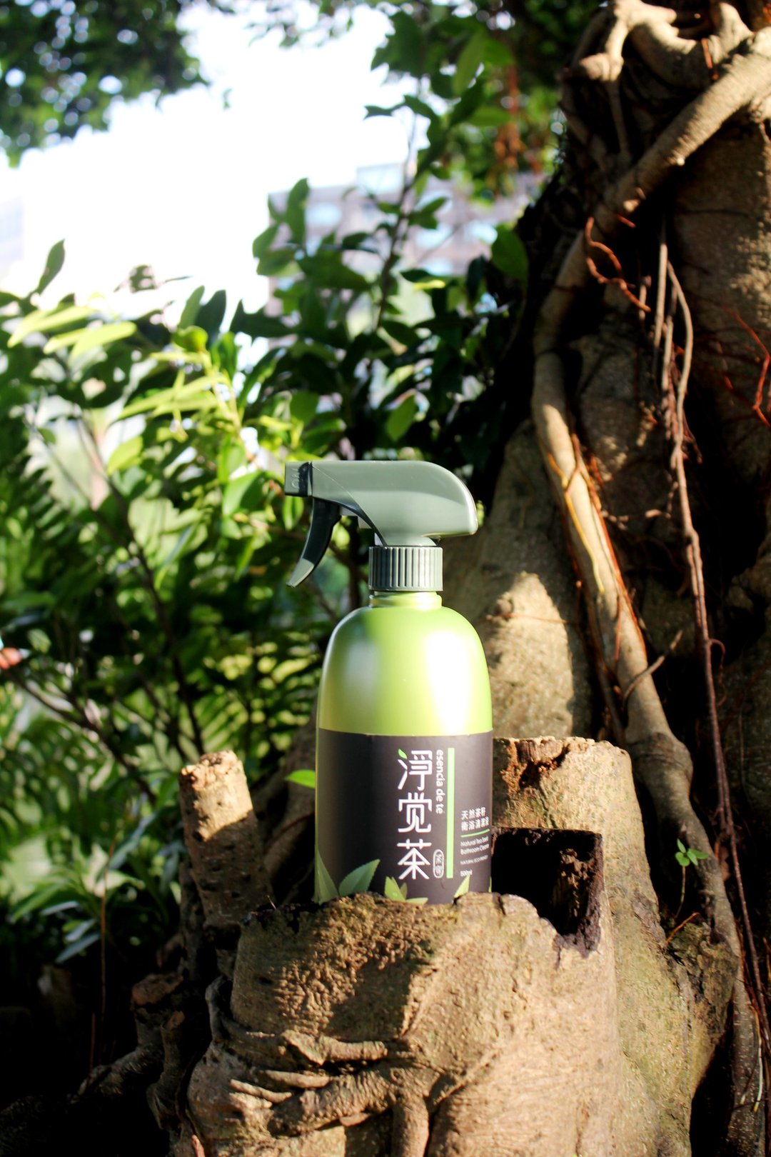 茶宝 净觉茶 天然茶籽卫浴清洁液 500ML - 手足保养 - 植物．花 绿色