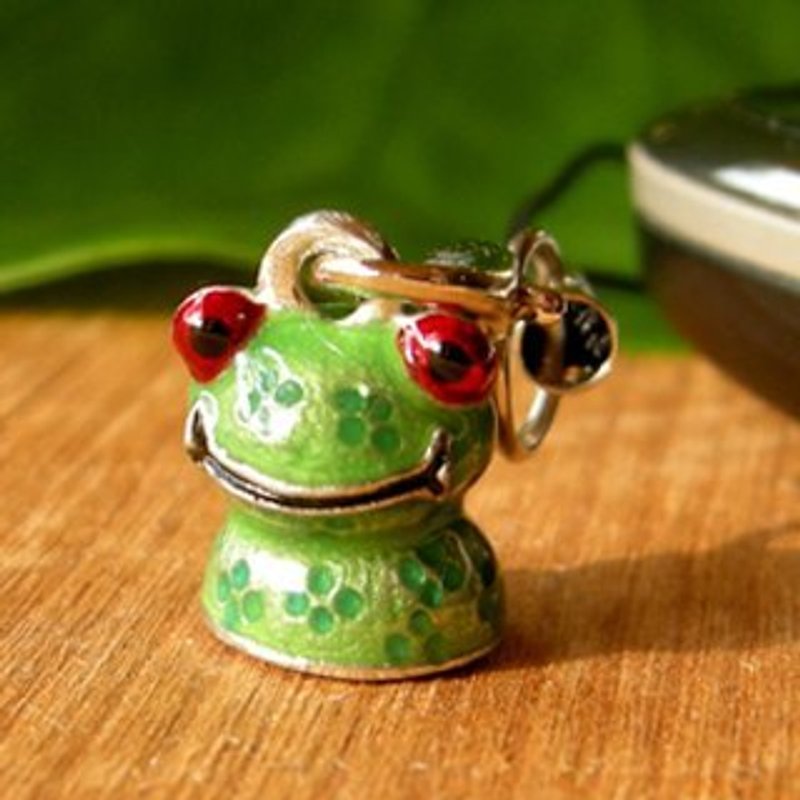 《Dear Deer》青蛙。手机吊饰  ( 经典款式 ) - 吊饰 - 其他金属 