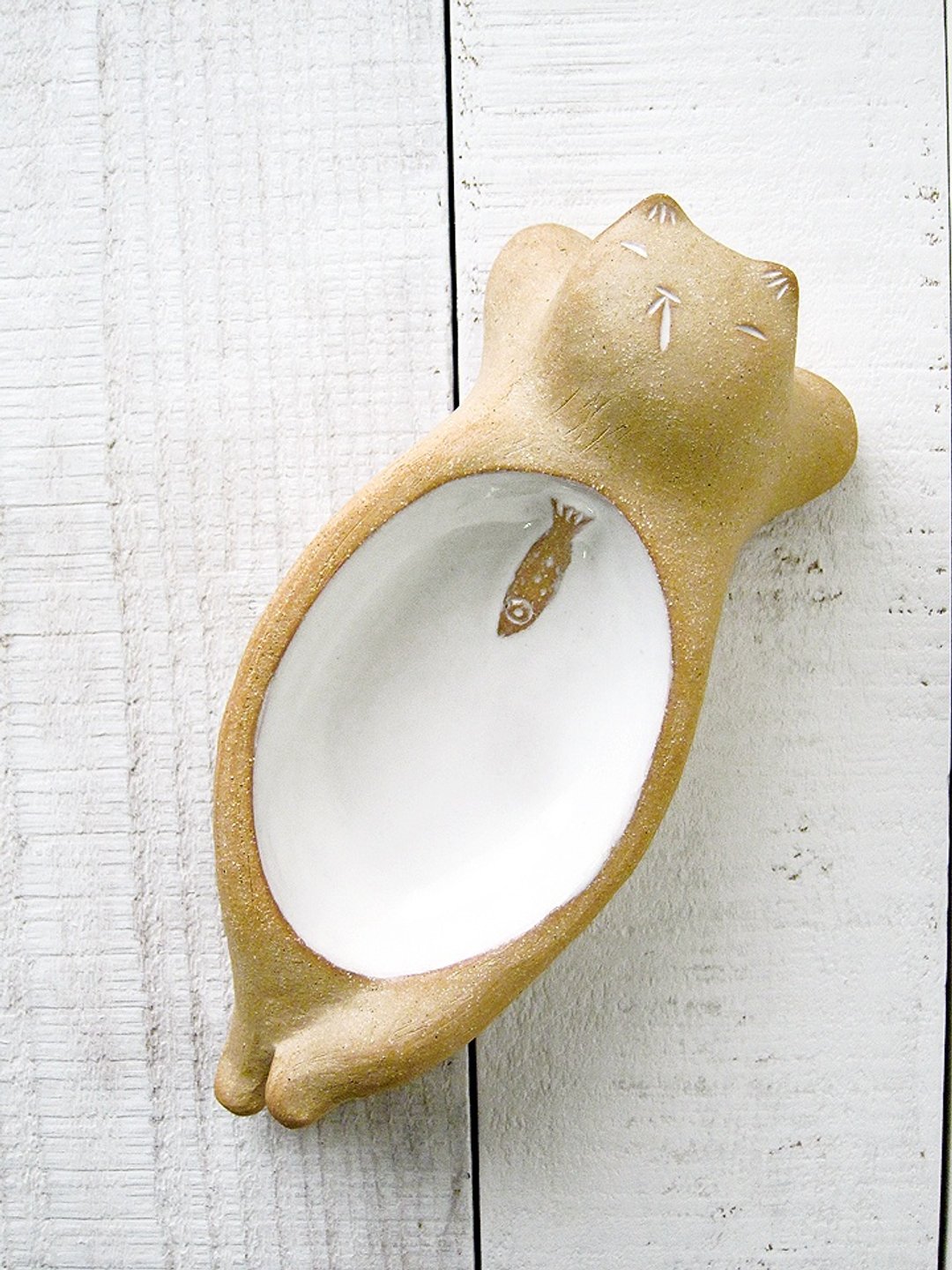 漂浮猫  缺货中 请订制 - 花瓶/陶器 - 其他材质 橘色