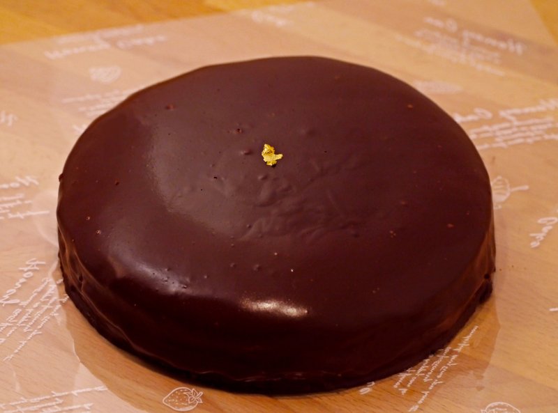 闪亮的迷惑4寸(生巧克力蛋糕) 手工点心 生日 弥月蛋糕 耶诞节交换礼物 - 咸派/甜派 - 新鲜食材 咖啡色