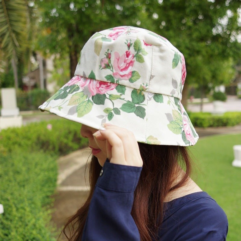 Morgana Bestseller复古渔夫帽-英国玫瑰版2 - 帽子 - 纸 黄色