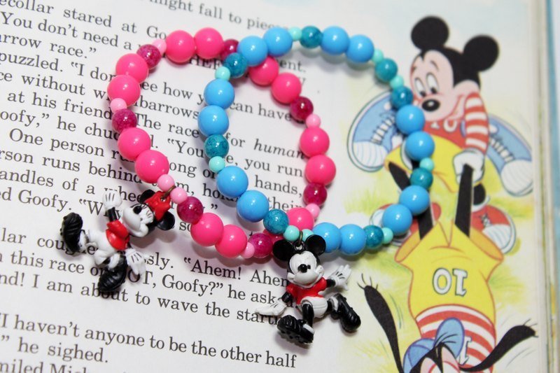 米奇米妮:一起加油!★情人节对练 - 手链/手环 - 其他材质 