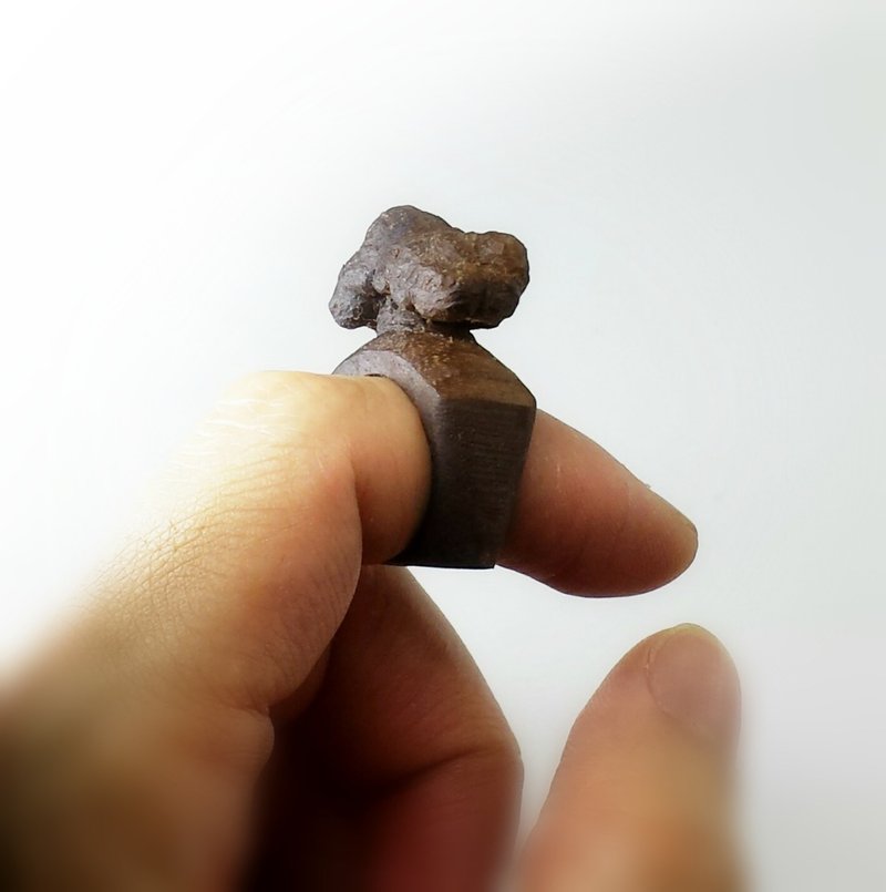 一片云木戒指 - 木工/竹艺/纸艺 - 木头 橘色