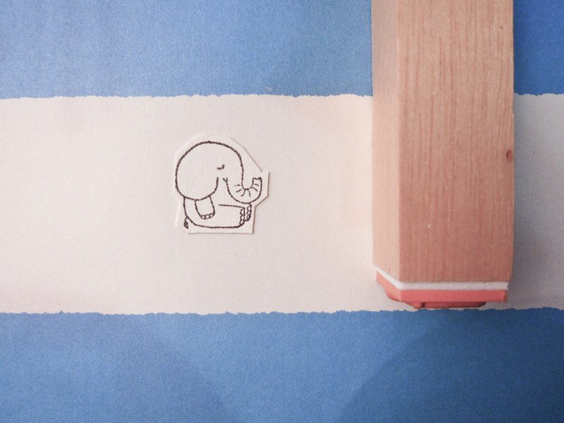 | 印章 | 编号312 kami系列 森林小象 - 其他 - 木头 白色