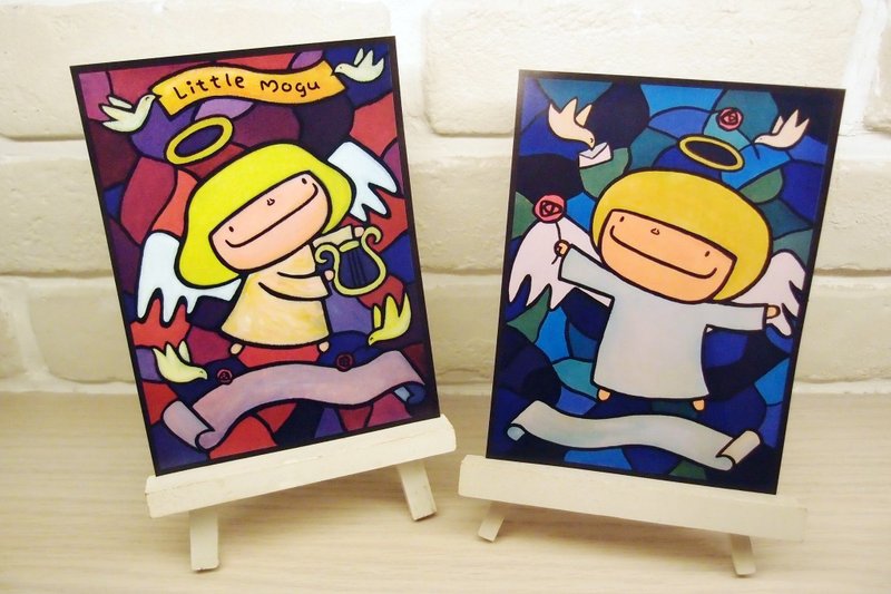 小蘑菇【彩绘玻璃静电贴】 - 其他 - 其他材质 