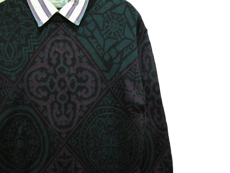 古着毛衣_/暗黑殿堂 - 男装针织衫/毛衣 - 其他材质 黑色