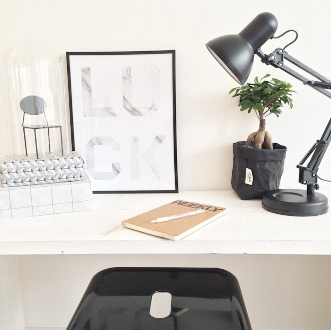 Leitmotiv desk lamp HOBBY steel Black 黑色HOBBY可调较枱灯 - 灯具/灯饰 - 其他金属 黑色