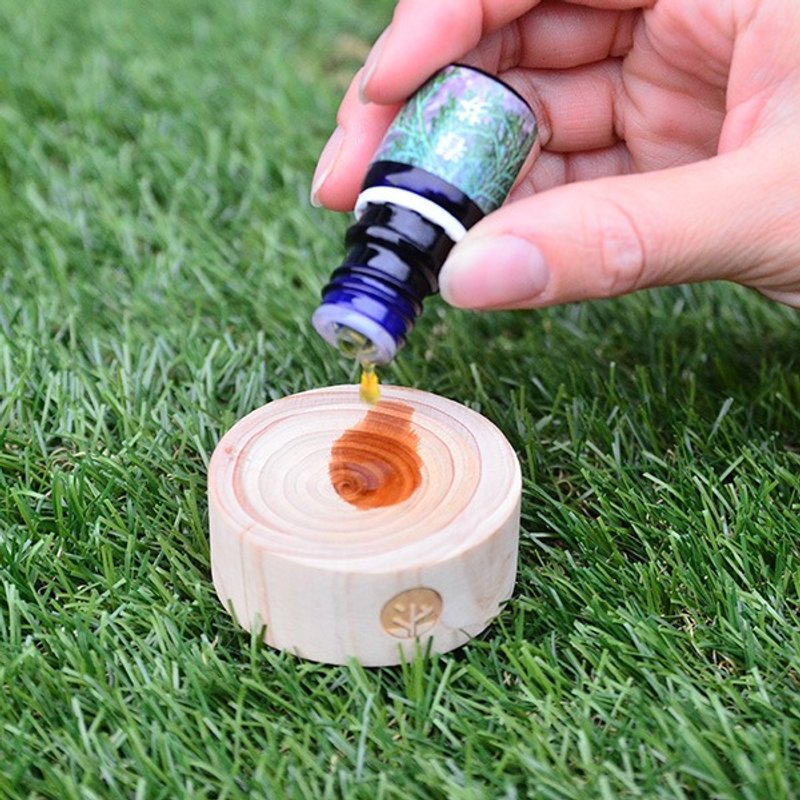 一郎木创 / 心持木薰香器 - 香薰/精油/线香 - 木头 金色