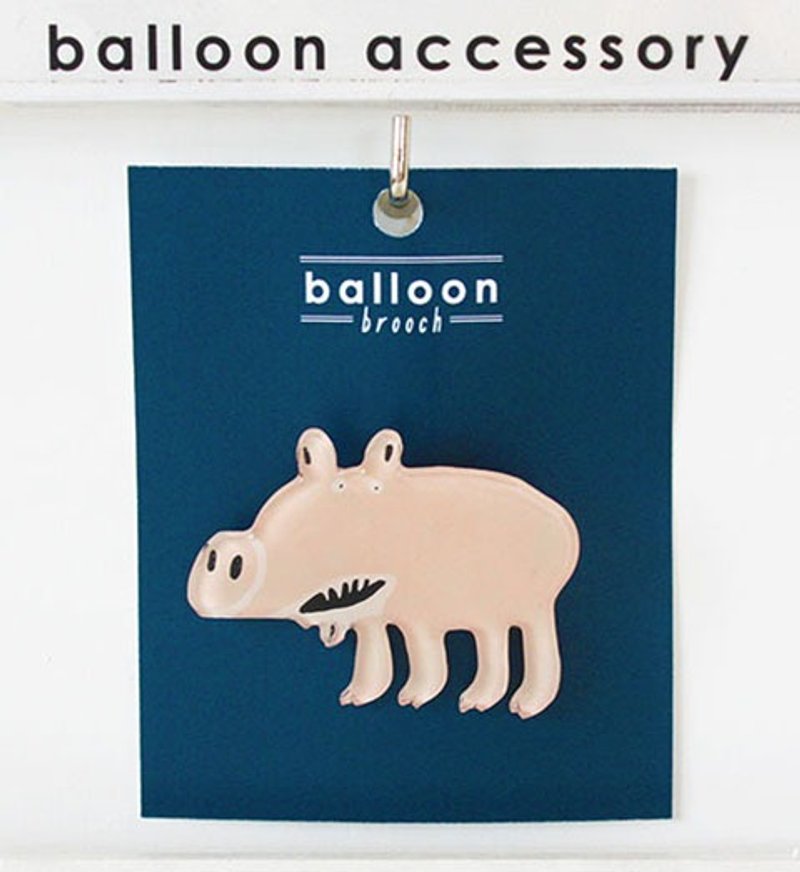 粉红猪 胸针 别针 - 胸针 - 压克力 粉红色