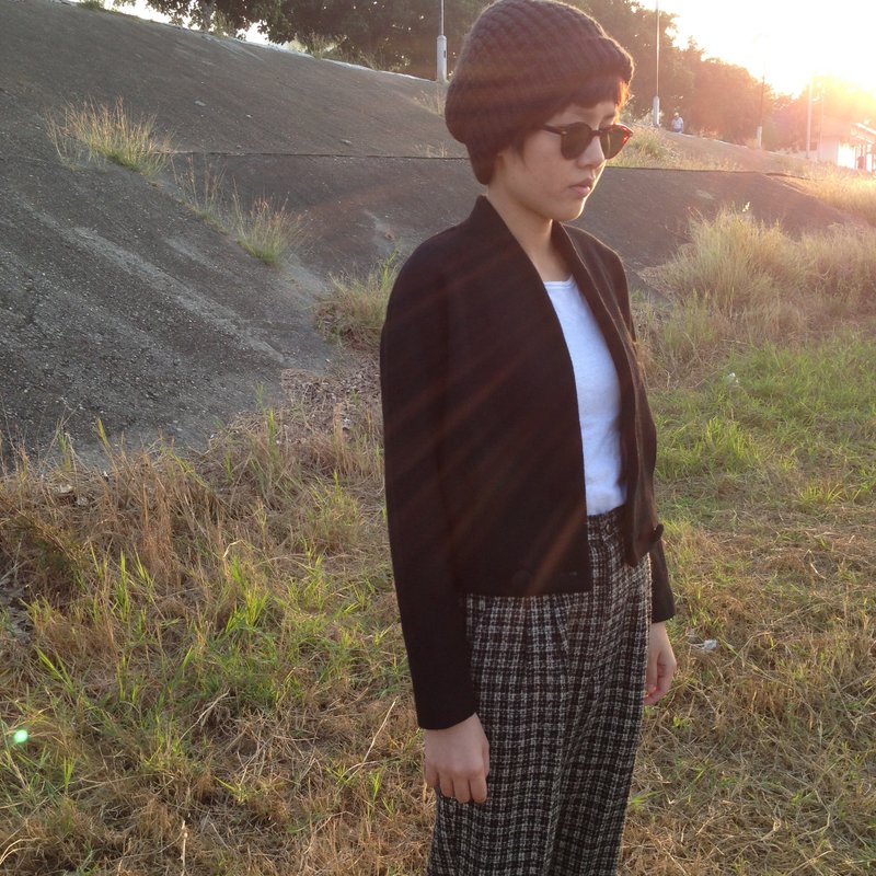 │千金难买早知道│英伦黑VINTAGE/MOD'S - 女装休闲/机能外套 - 其他材质 